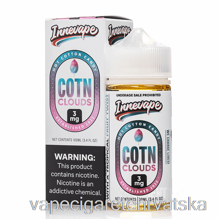 Vape Hrvatska Cotn Clouds - Innevape E-tekućine - 100ml 6mg